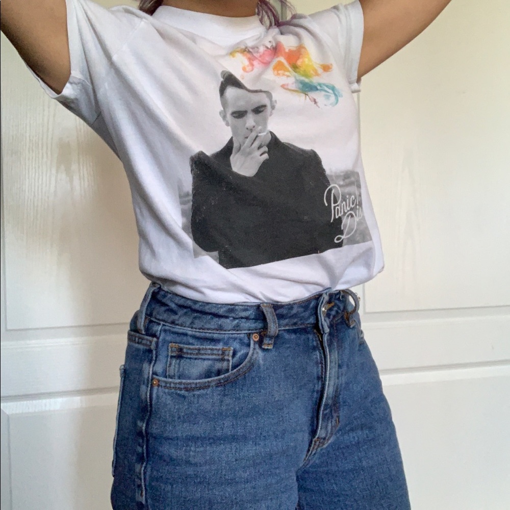 White Panic At The Disco shirt! S